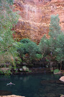 _and a swim in Circular Pool, Dales Gorge